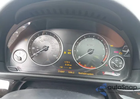 2011 BMW 550I из США, поврежденный, VIN WBAFR9C53BC617693